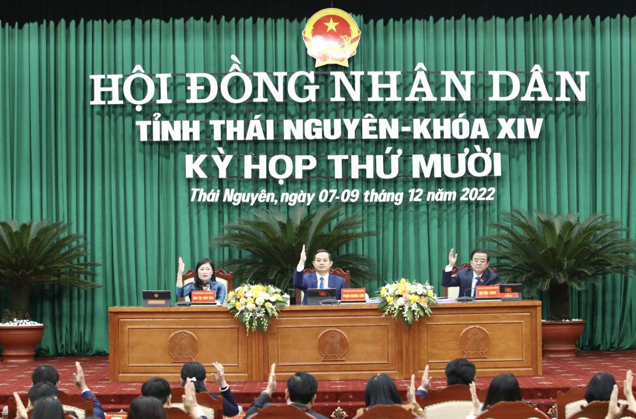 Khai mạc kỳ họp thứ mười, HĐND tỉnh Thái Nguyên khóa XIV